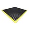 Rhino Mats K-Series Safety Tract Drainage Mat, Rubber, Drainage Holes, 3 ft W x 3 ft L, Black ST-3636BY - alternate 6